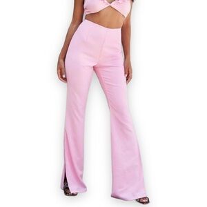 Tiger Mist Most Lucille Bubblegum Pink Flare Pants Size M
